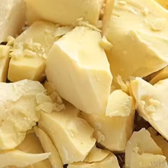 100 % natürliche Kakaobutter, roh, biologisch, für Körperbutter, Seifenherstellung, Lotion, Shampoo